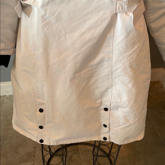 Canada weather gear Snowy White Hooded Parka size L - Picture 14 of 16